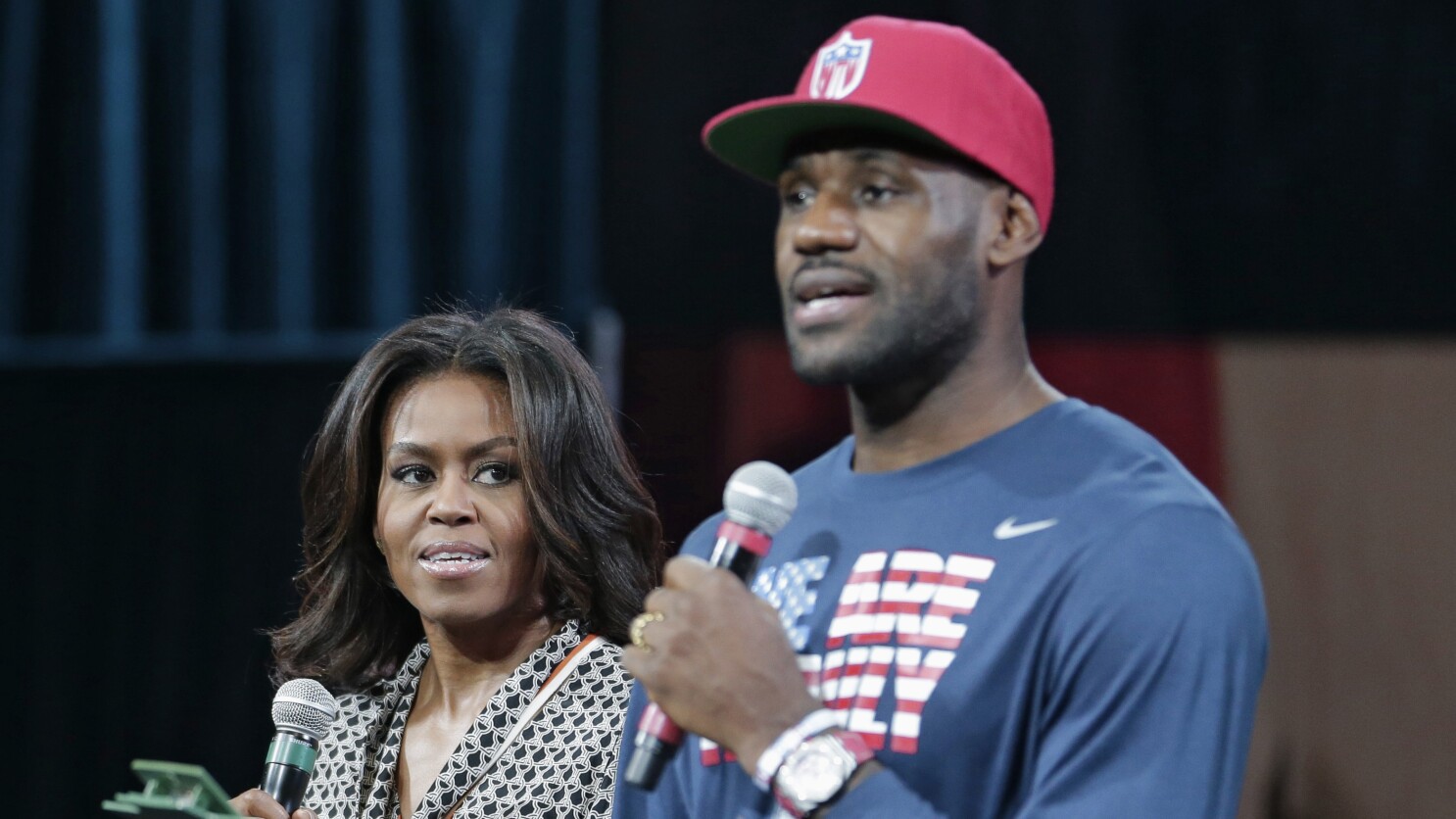 Michelle obama lebron james sales